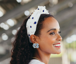 Pave Logo Stud Earrings - multiple options