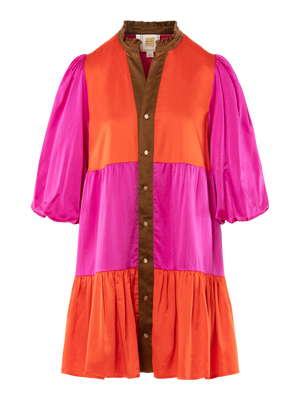 Sadie Dress - Venetian Colorblock