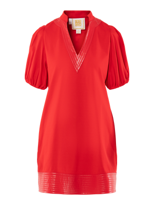 Hampton Mini Dress - High Risk Red