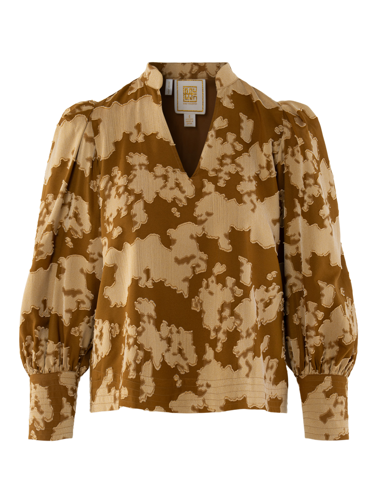 Hampton Top - Hide Organza Novelty
