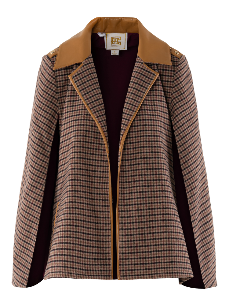 Overlay Cape - Tweed