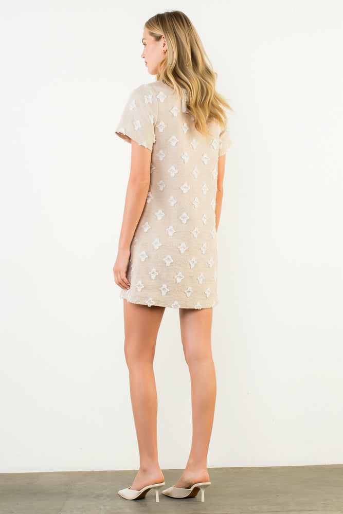 Short Sleeve Detailed Dress