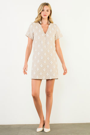 Short Sleeve Detailed Dress