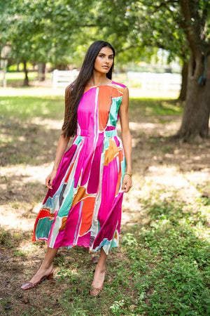Brantley Dress - Stained Glass