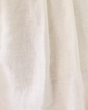 5" Dewey Linen Short - Resort White