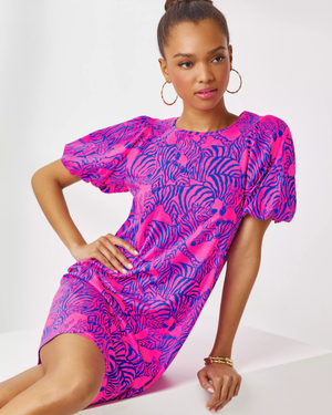 Rosen T-Shirt Dress - Passion Fruit Pink Wild Nights