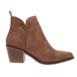 Ankle Bootie Western - Whiskey