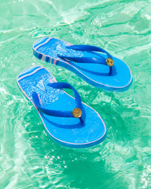 Pool Flip Flop - Lunar Blue - A Lil Nauti Engineered