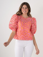 Bella Top - Joy/Coral