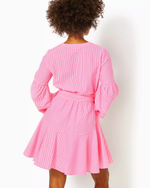 Carla Striped Dress- Roxie Pink - Harbor Stripe
