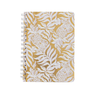 Mini Notebook, Gold Metallic Bon Vivants