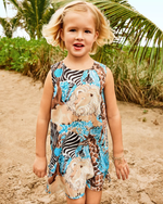 Little Lilly Classic Shift Dress- Breezy Aqua Lillys Zoo