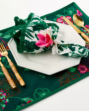 Printed Reversible Placemats - Multi - Safari Sanctuary Home