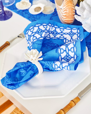 Dinner Napkin Set - Blue Stream Safari Party Engineered