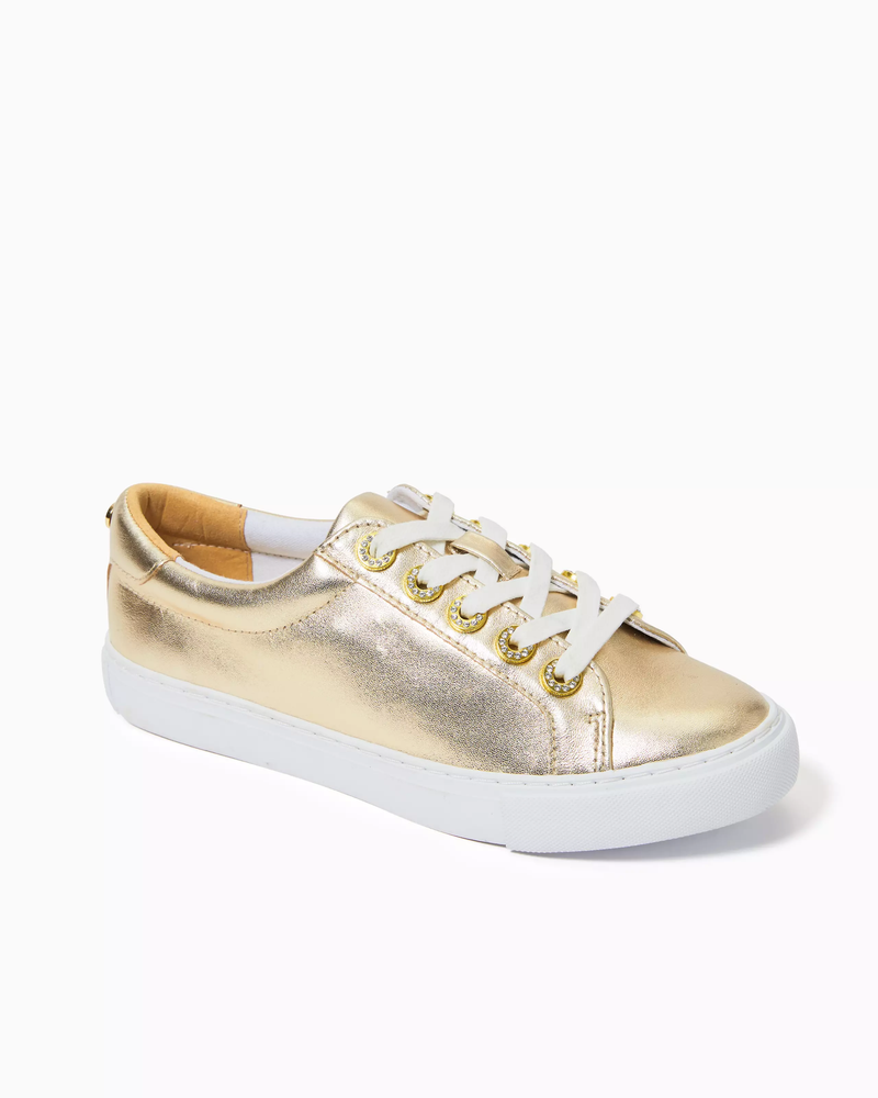 Lux Hallie Sneaker - Gold Metallic