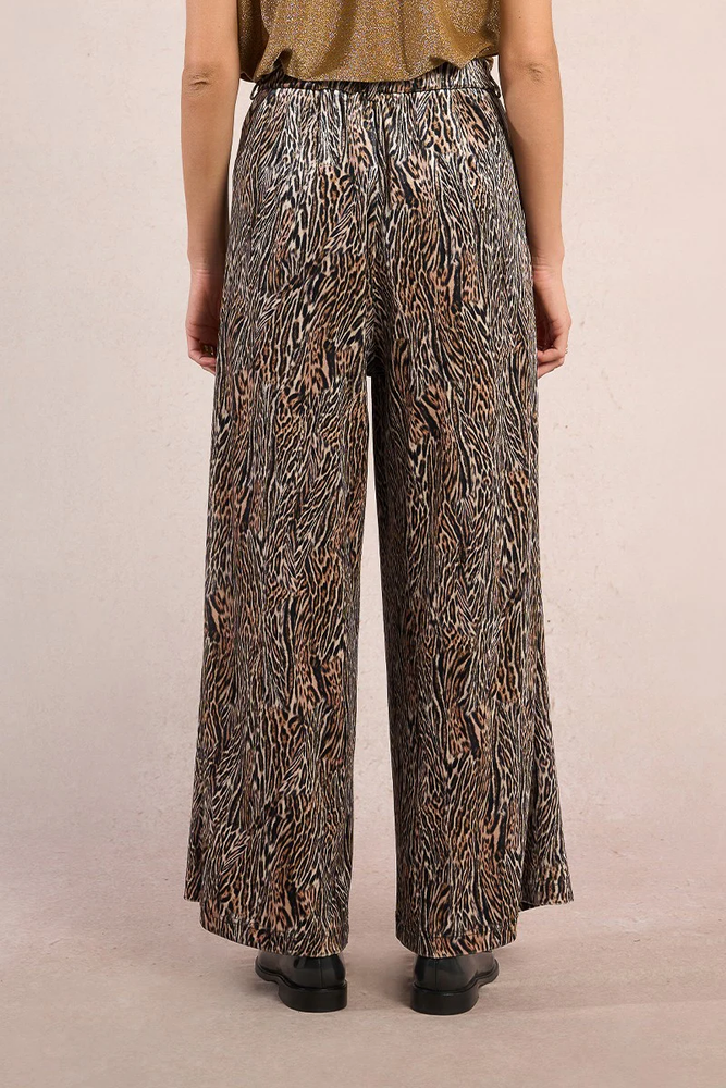 Ladies Knitted Pants - Camel Lara