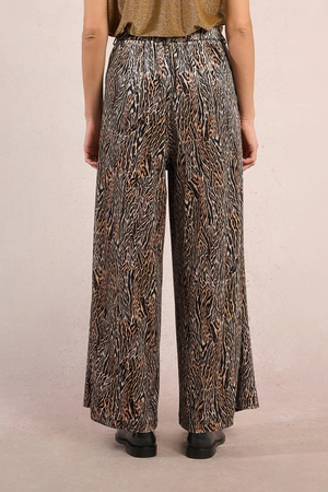 Ladies Knitted Pants - Camel Lara