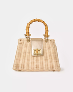 Leena Top Handle Bag - Natural