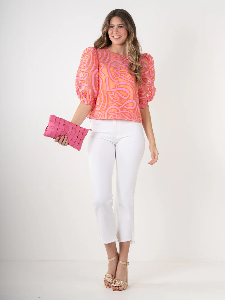 Bella Top - Joy/Coral