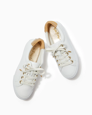 Lux Hallie Sneaker - Resort White