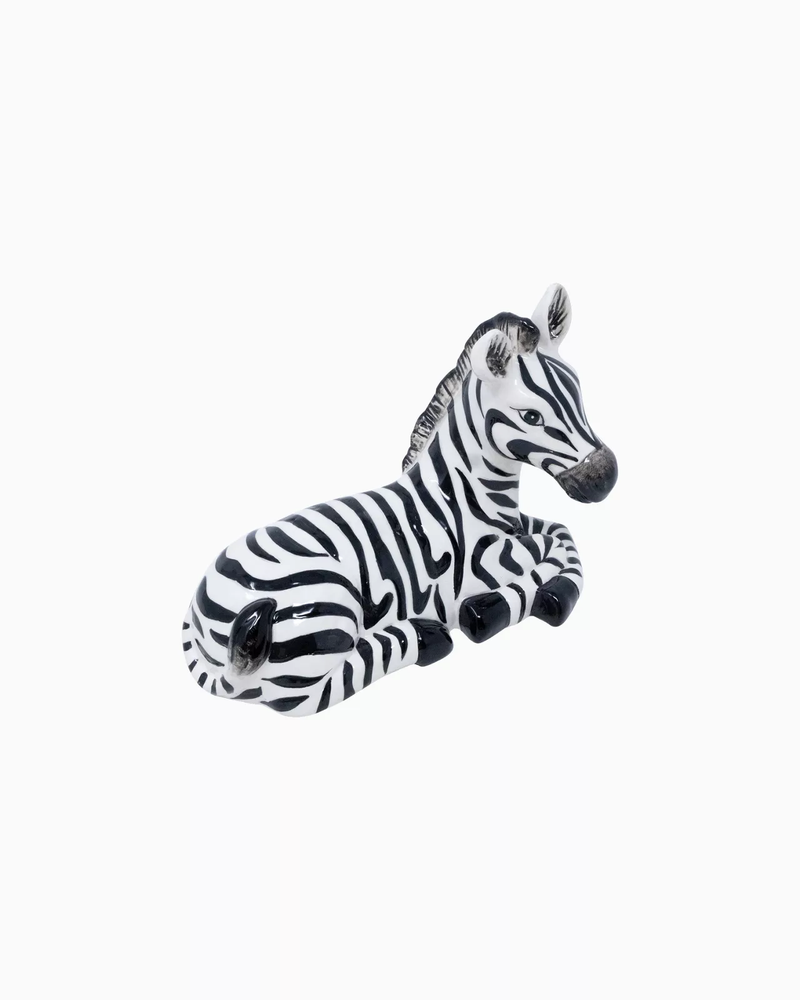 Zebra Ceramic Critter, Zebra