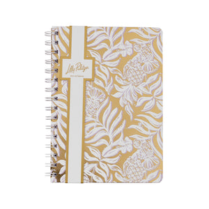 Mini Notebook, Gold Metallic Bon Vivants