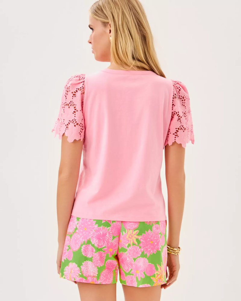 Sebene Knit Top - Conch Shell Pink