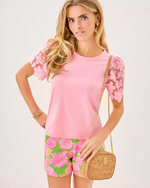 Sebene Knit Top - Conch Shell Pink