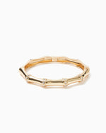 Bamboo Bracelet - Gold Metallic -  - 1 SZ