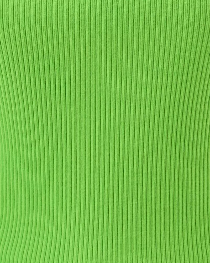 Igby Knit Top - Crocodile Green