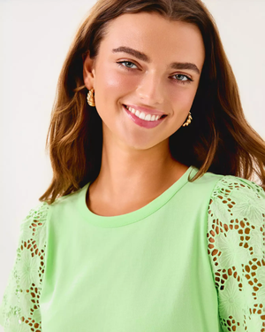 Sebene Knit Top - Cool Mint