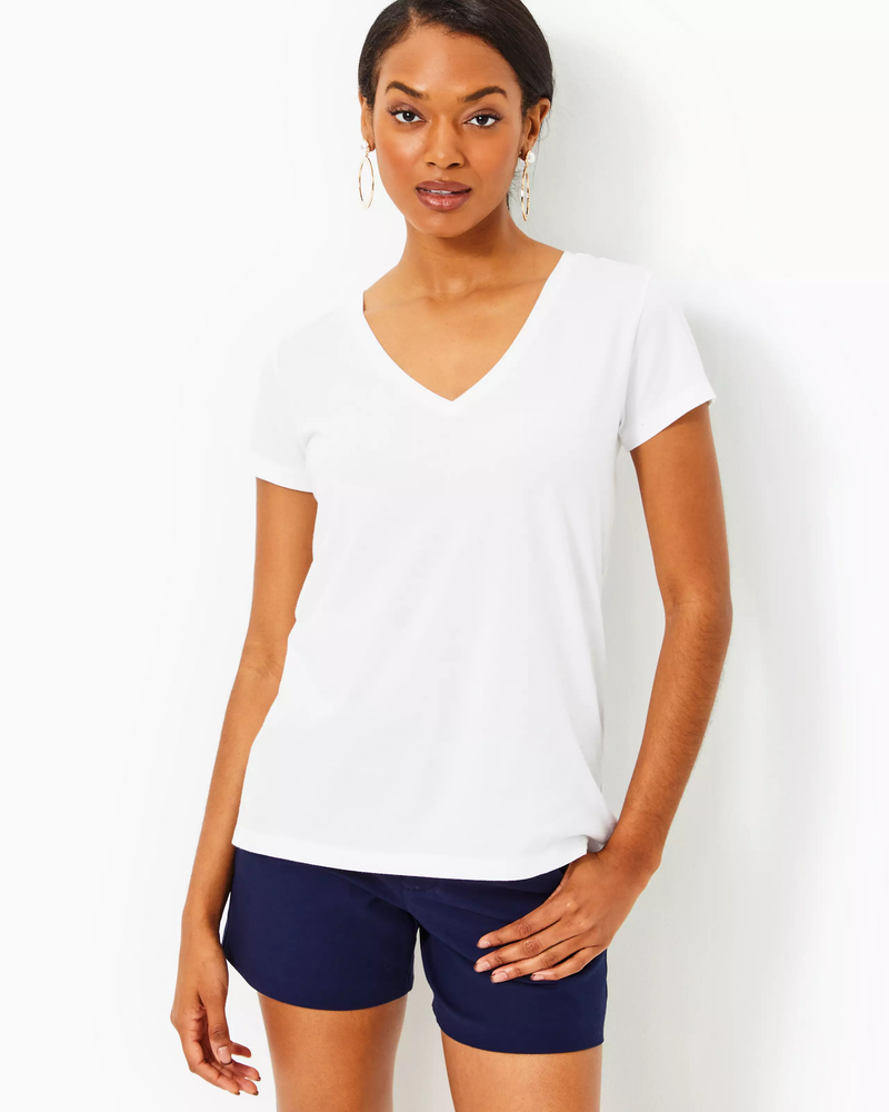 Meredith Tee - Resort White