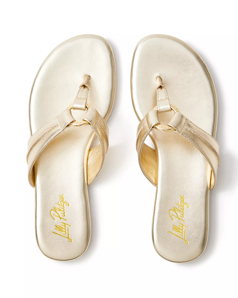 McKim Sandal - Gold Metallic