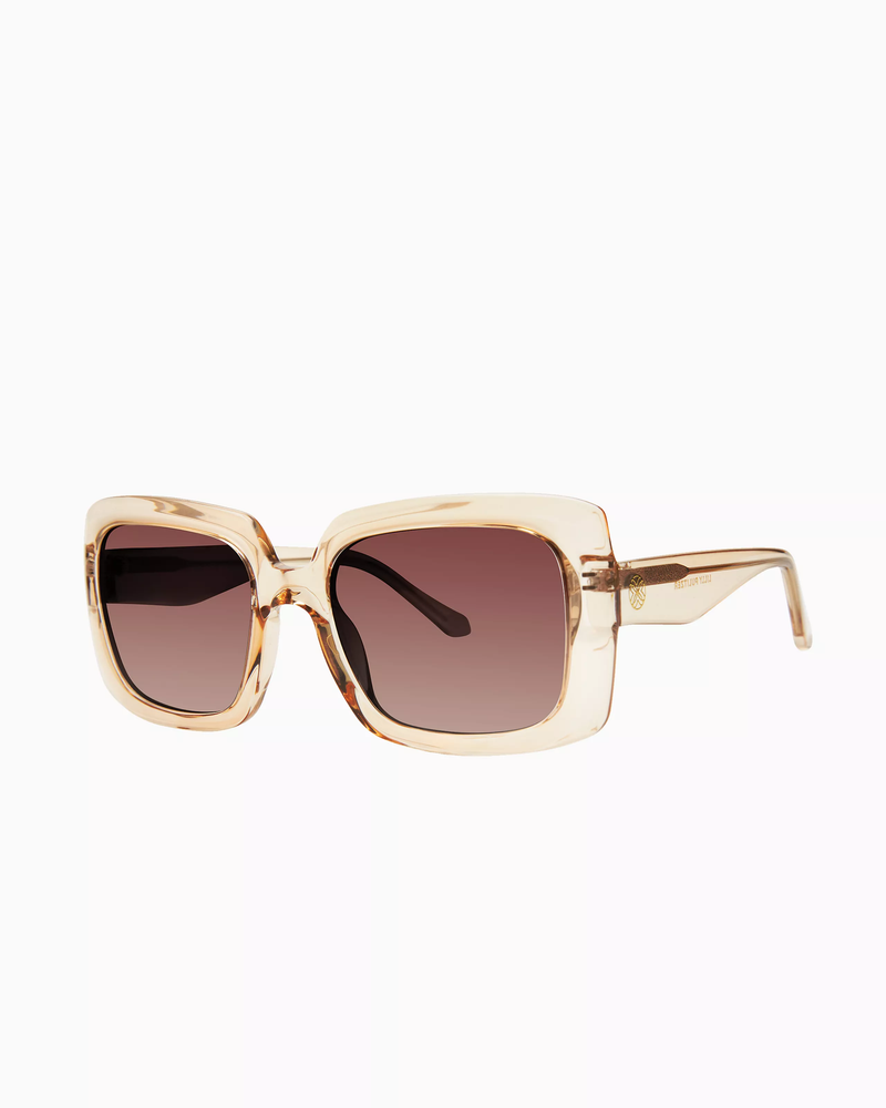 Triton Reef Sunglasses Crystal Gold/GD Brown