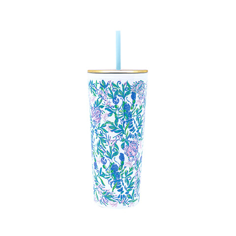 Tumbler with Straw, Just A Pinch