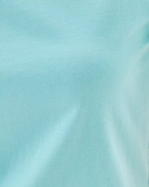 Sebene Knit Top - Fresh Water Blue