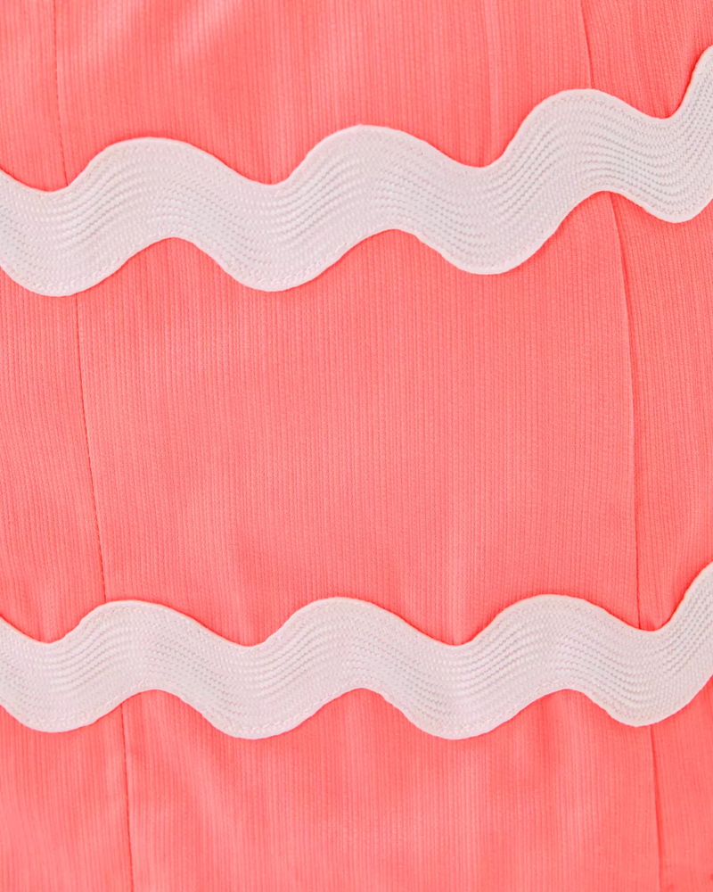 Kerra Shift Romper - Sorbet Pink