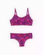 Girls Manuella Bikini - Passion Fruit Pink Star Searching