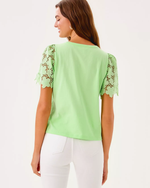 Sebene Knit Top - Cool Mint