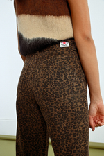 Young Ladies Woven Pants - Brown