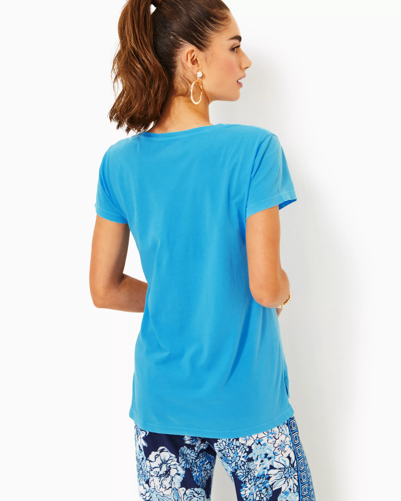 
            
                Load image into Gallery viewer, Meredith Tee - Lunar Blue
            
        