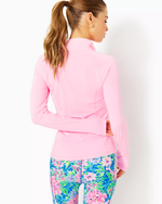 UPF 50+ Luxletic Justine Pullover - Conch Shell Pink