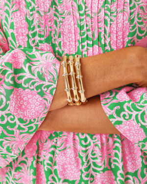 Bambu Bracelet - Gold Metallic