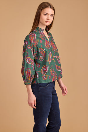 Daniella Top - Winter Paisley