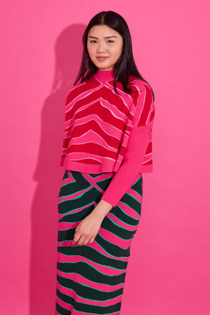 Leona Sweater - Ziggy Lipstick