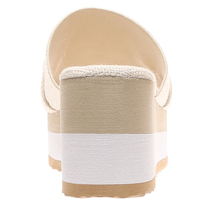 Saint 3 Wedge - Cream