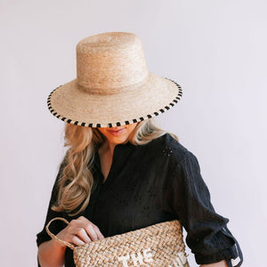 Jakeline Bucket Hat - Black/White