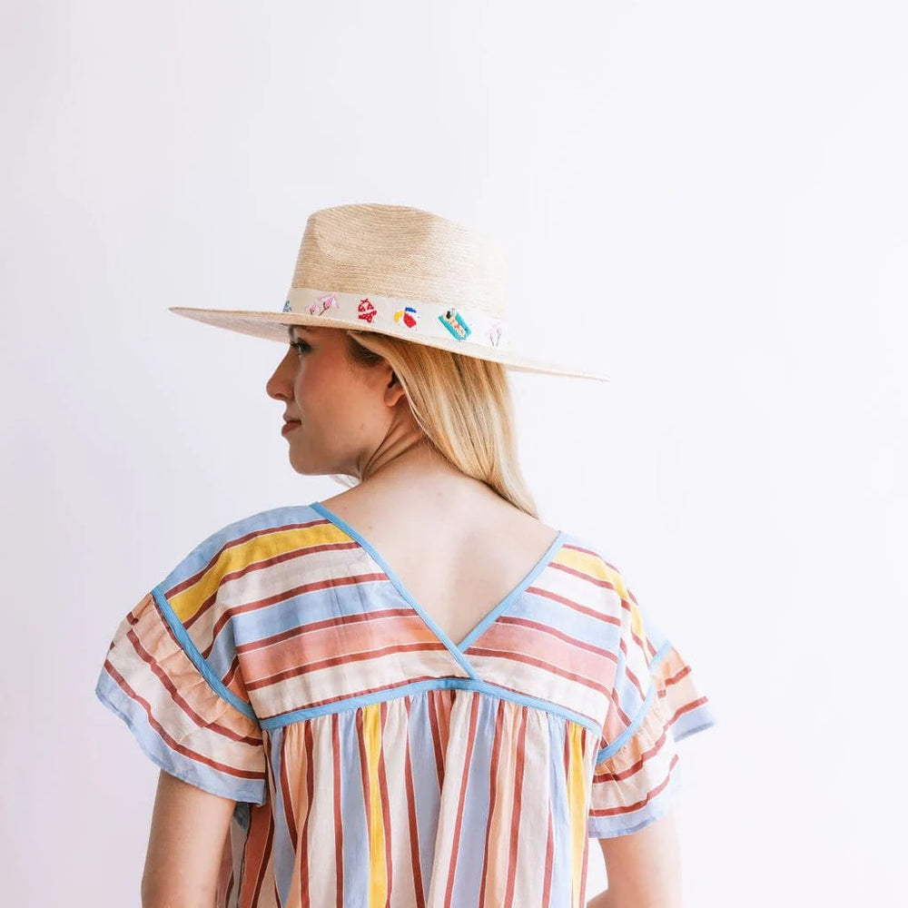 Sandbar Palm Hat - Multi