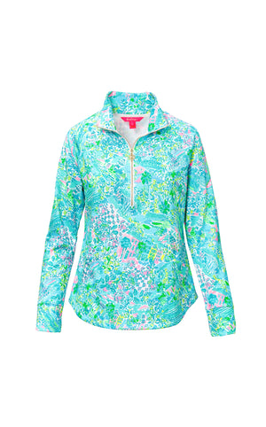 
            
                Load image into Gallery viewer, UPF 50+ Skipper Popover - Surf Blue Lilly Loves South Carolina
            
        