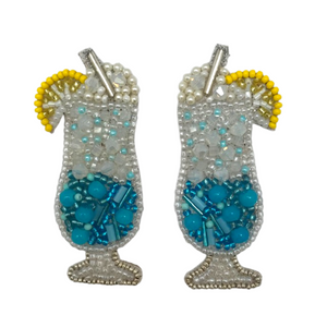 
            
                Load image into Gallery viewer, Blue Lagoon Cocktail Earrings
            
        